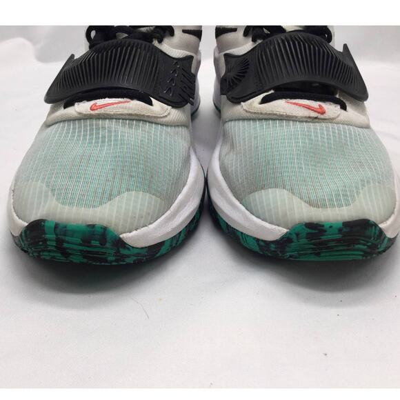 Nike Zoom Freak 3 White Black Green Basketball Mens Size 8.5 - Picture 7 of 8